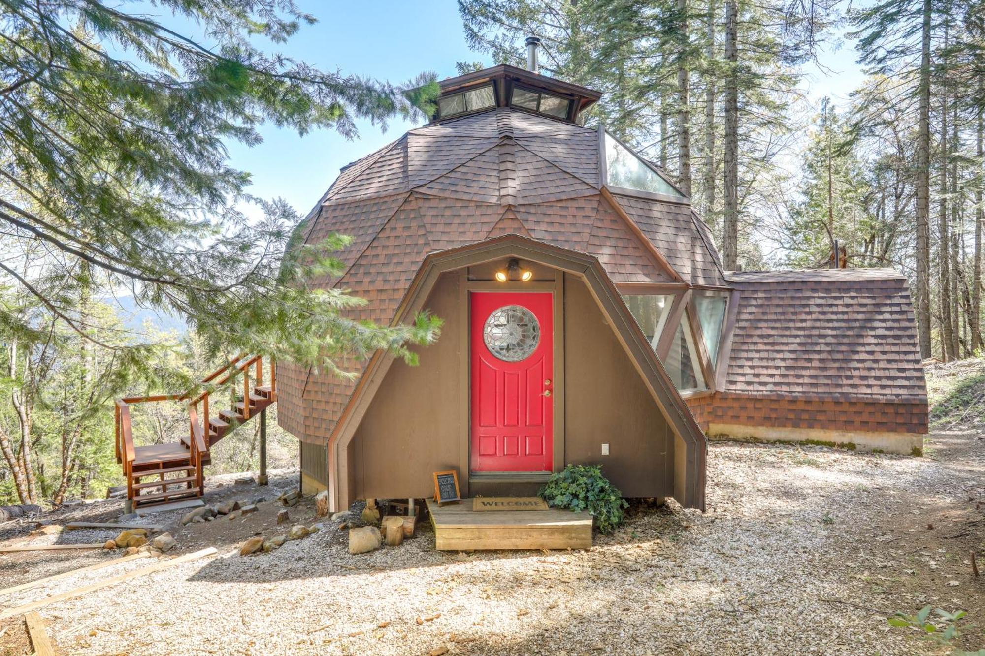 Off-Grid Nevada City Geodesic Dome House With Views! Extérieur photo