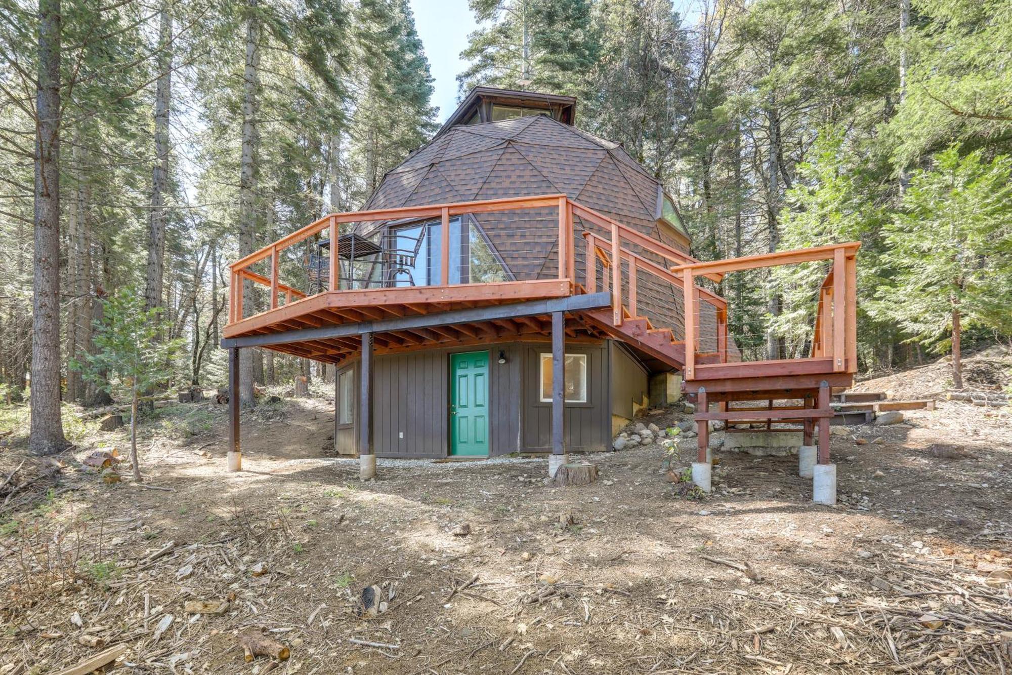 Off-Grid Nevada City Geodesic Dome House With Views! Extérieur photo