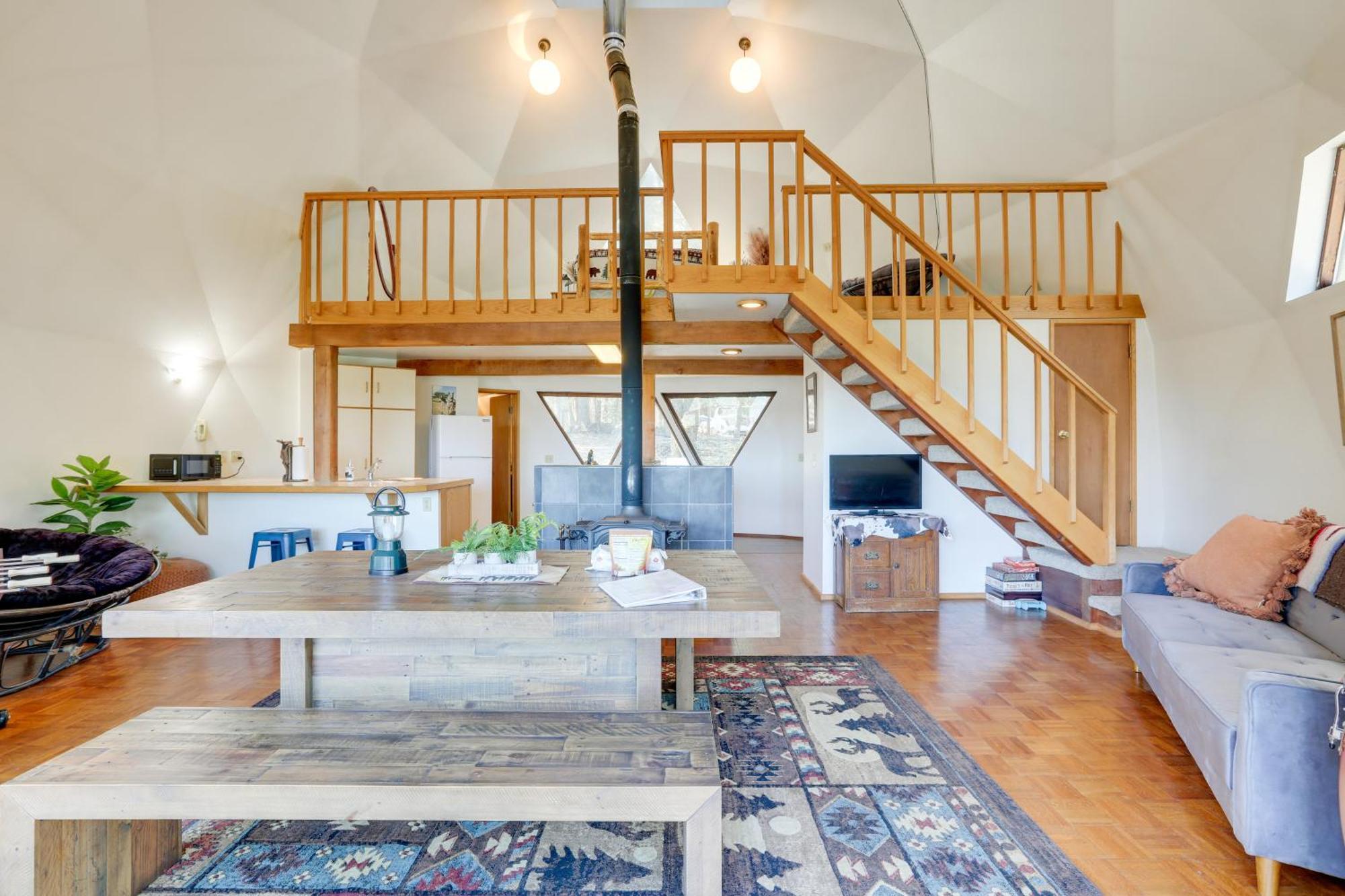 Off-Grid Nevada City Geodesic Dome House With Views! Extérieur photo