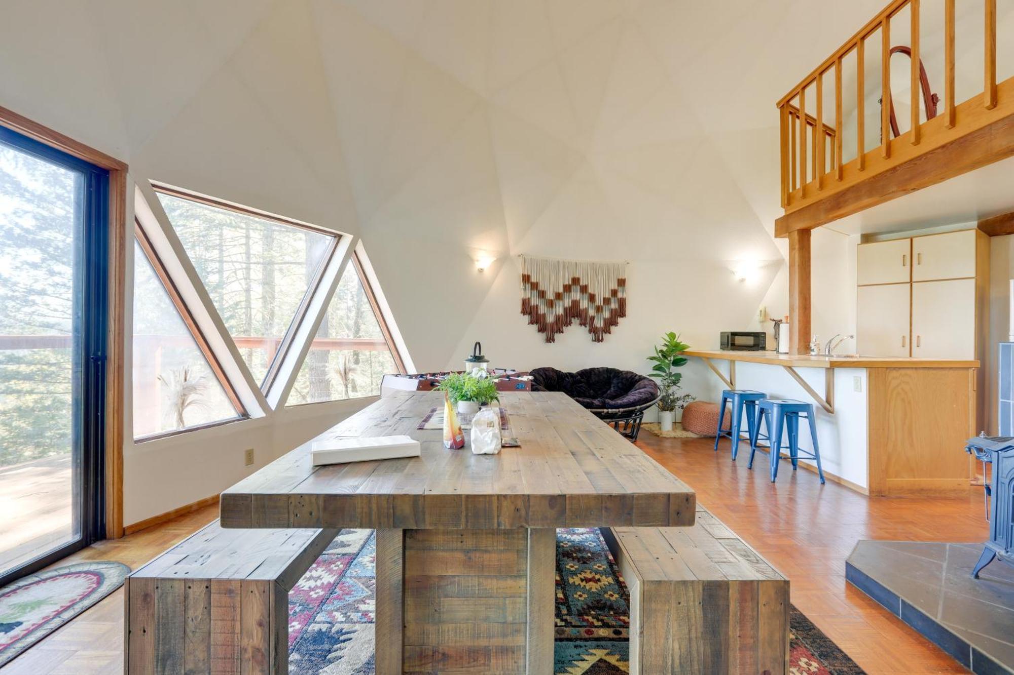 Off-Grid Nevada City Geodesic Dome House With Views! Extérieur photo