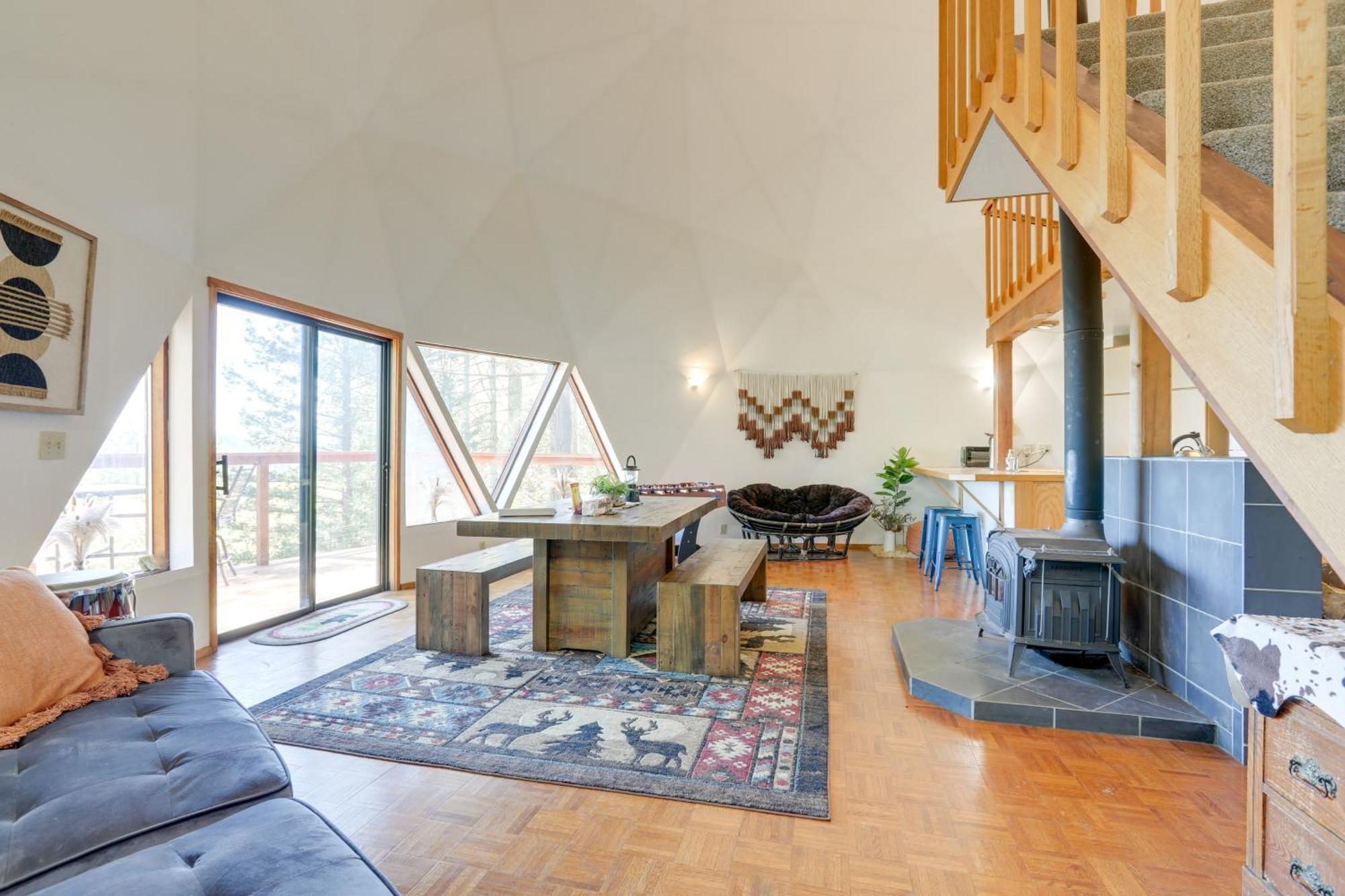 Off-Grid Nevada City Geodesic Dome House With Views! Extérieur photo