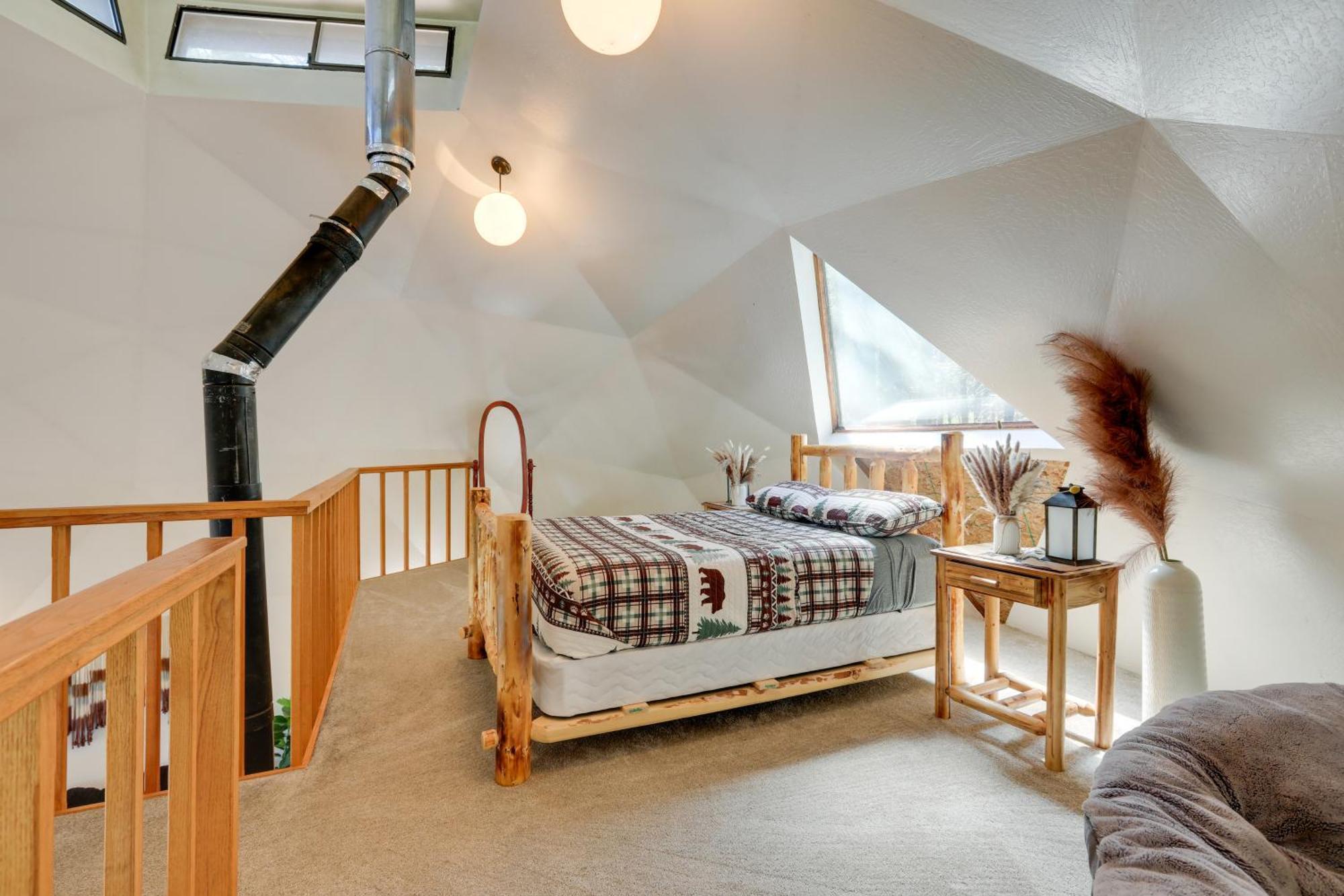 Off-Grid Nevada City Geodesic Dome House With Views! Extérieur photo