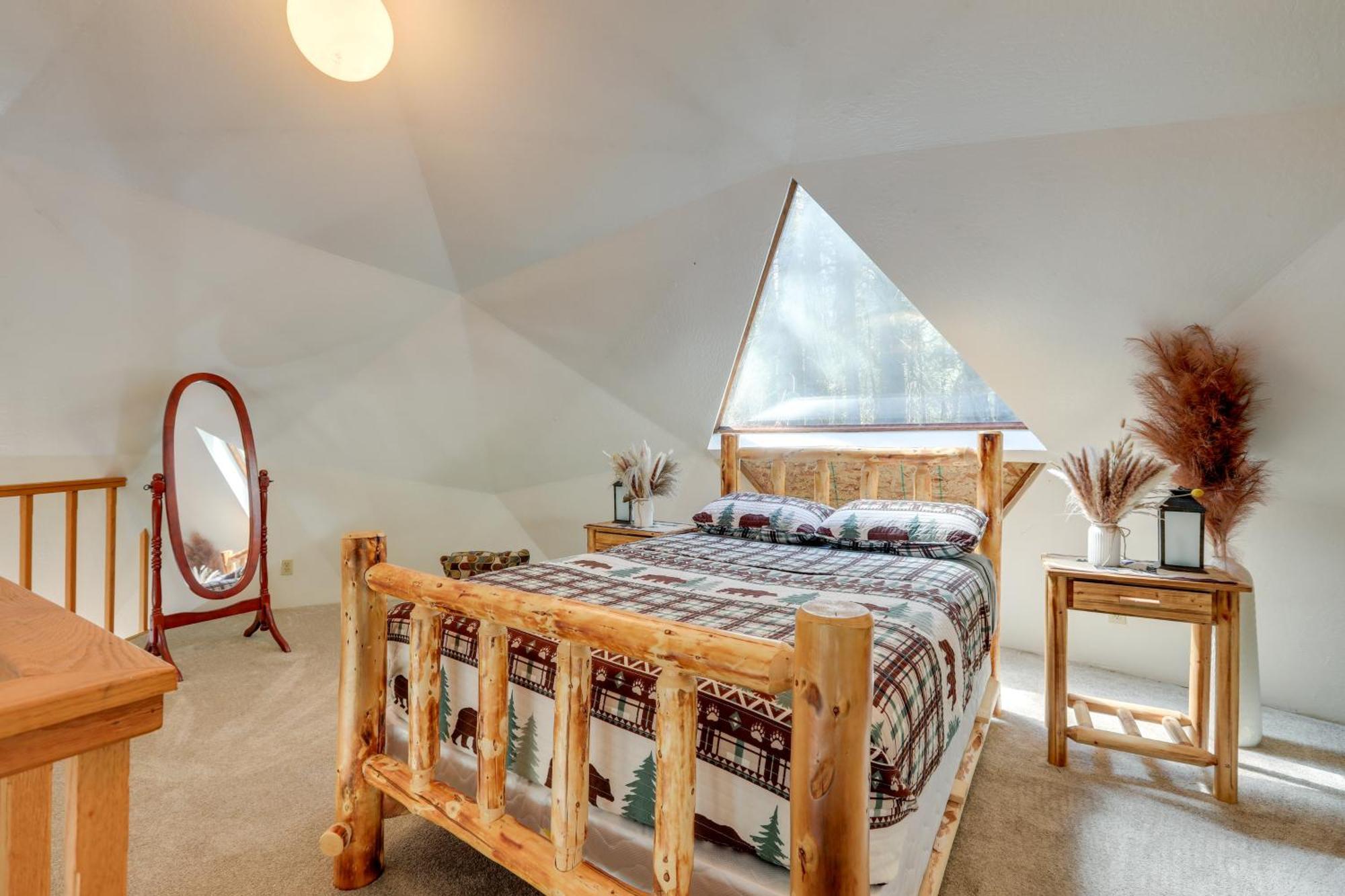 Off-Grid Nevada City Geodesic Dome House With Views! Extérieur photo