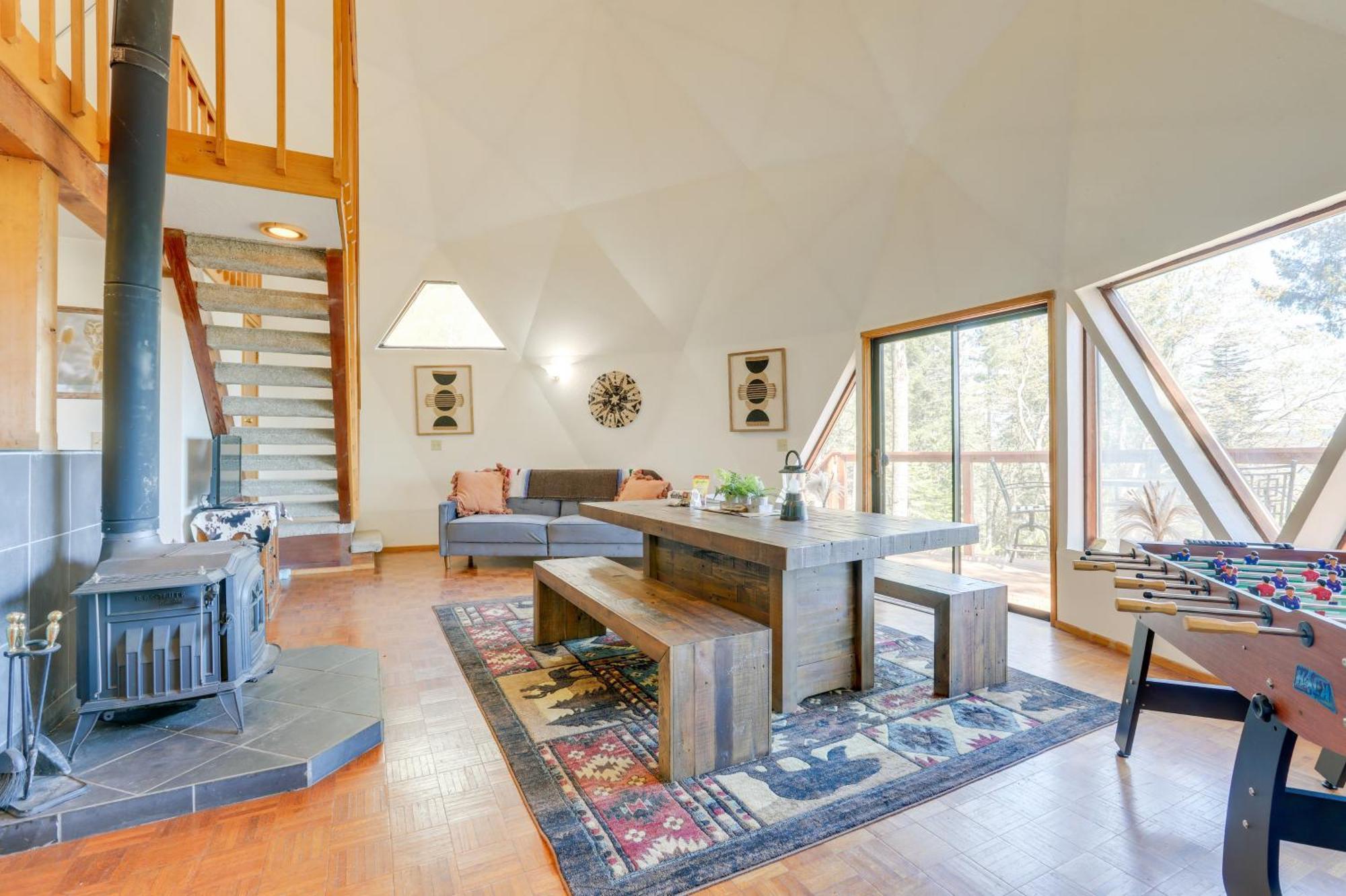 Off-Grid Nevada City Geodesic Dome House With Views! Extérieur photo